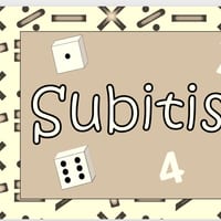 Subitising/Subitizing Pack including Powerpoints and hands on materials - thumbnail 1 of 9