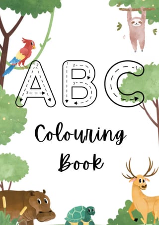 ABC colouring Book - image 1 of 4