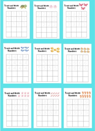 Numbers 1-10 tracing - image 2 of 2
