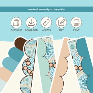 Aboriginal Bulletin Board Borders Bundle Modern classroom decor | Canva Template - image 5 of 7