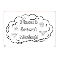 Growth Mindset -Positive Self-Talk Worksheets - thumbnail 4 of 4