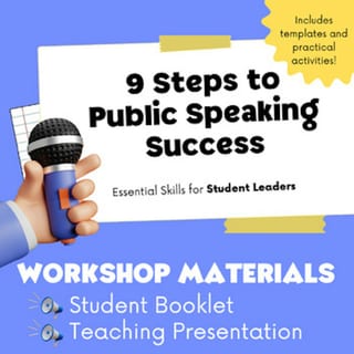 9 Steps to Public Speaking Success - Essential Skills for Student Leaders - image 1 of 4