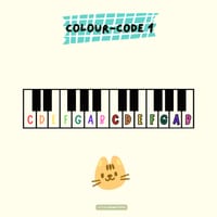 Jingle Bells - Colour Coded PDF Music for Piano, Bells, Boomwhackers, Ukulele and Guitar - thumbnail 2 of 2