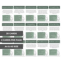 Early Years Learning Disposition Cards EYLF Educator Resource - thumbnail 3 of 3