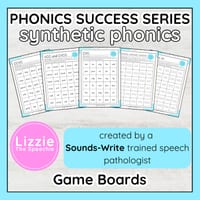 Phonics Success Series: Game boards with consonants, short vowels, and digraphs - thumbnail 1 of 4