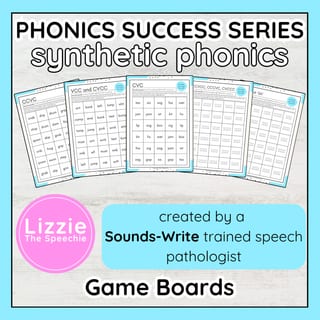Phonics Success Series: Game boards with consonants, short vowels, and digraphs - image 1 of 4