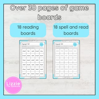 Phonics Success Series: Game boards with consonants, short vowels, and digraphs - image 3 of 4