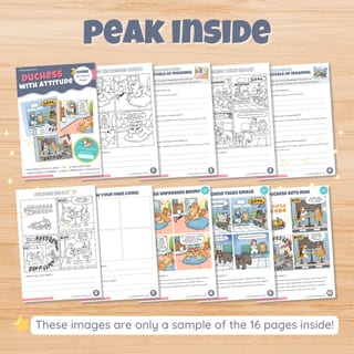 Duchess with Attitude Comic Activity Pack - Reading Comprehension, Inferencing - image 6 of 9