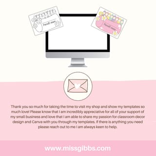 Editable name tracing practice school readiness craftivity | Edit in Canva - image 7 of 8