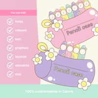 Editable name tracing practice school readiness craftivity | Edit in Canva - thumbnail 2 of 8
