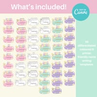 Editable name tracing practice school readiness craftivity | Edit in Canva - thumbnail 3 of 8