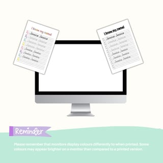 Editable name tracing practice school readiness handwriting | Edit in Canva - image 6 of 8