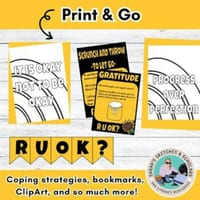 R U OK Activities and Decor pack Print and Go - thumbnail 2 of 2