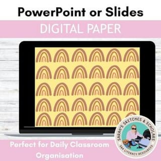 Rainbow background Digital Paper - image 2 of 4