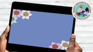 Botanical Digital Resources and ClipArt background templates for Google Slides - image 3 of 6
