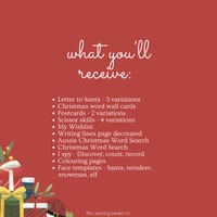 Christmas Activity Pack: Festive Fun Bundle, Kindergarten, Preschool, Early Years Learning - thumbnail 5 of 5
