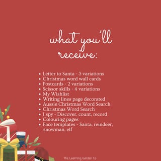 Christmas Activity Pack: Festive Fun Bundle, Kindergarten, Preschool, Early Years Learning - image 5 of 5