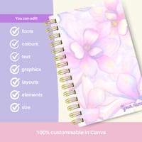 Digital teacher planner for iPad and GoodNotes editable in Canva - thumbnail 3 of 9