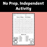 Trigraph & Quadgraph Find-a-Words | Independent Phonics Activity - thumbnail 2 of 4