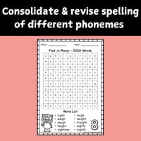 Trigraph & Quadgraph Find-a-Words | Independent Phonics Activity - thumbnail 4 of 4