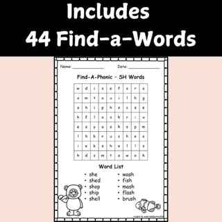 Phonics Find-a-Words Bundle | Independent Phonics Activity - image 2 of 4