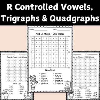 Phonics Find-a-Words Bundle | Independent Phonics Activity - image 4 of 4