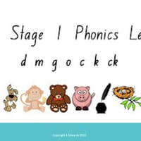 DMOGCKCK Phonics Powerpoint Lessons - thumbnail 1 of 3