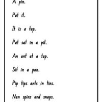 Decodable words and sentences SATPIN - thumbnail 2 of 4