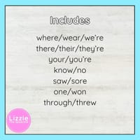 Common homophones activity pack - There/Their/They’re, Where/Wear/We’re and more - thumbnail 2 of 4