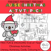 AUSSIE CHRISTMAS FREEBIE PACK