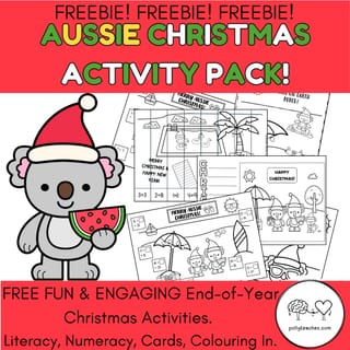 AUSSIE CHRISTMAS FREEBIE PACK - image 1 of 4