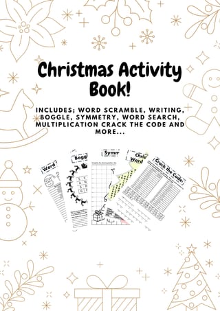 Christmas Activity Book UPPER PRIMARY - image 1 of 1