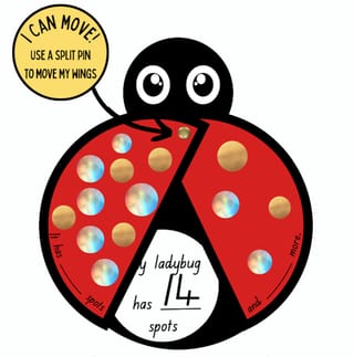 Teen Number Craft: Ladybug - image 2 of 2