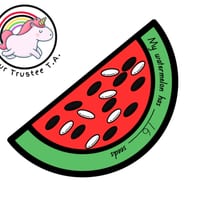 Teen Number Craft: Watermellons - thumbnail 2 of 2