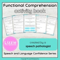 Speech and Language Confidence Series: Functional Comprehension Activity Book - thumbnail 1 of 4