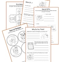 'Mushka and the Naughty List' Christian Activity Book: 40+ Activities for Early Childhood - thumbnail 2 of 2