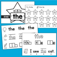 Oxford Word List Sight Word Books High Frequency Words Practice - thumbnail 2 of 4