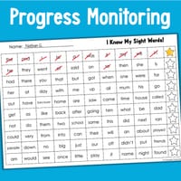 Oxford Word List Sight Word Books High Frequency Words Practice - thumbnail 4 of 4