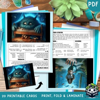 Visual Writing Prompts: digital & printable prompts for narrative story writing - image 2 of 8