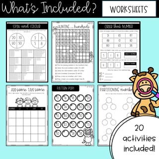 Year One & Two Number and Place Value Activity Bundle | V9 Australian Curriculum - image 2 of 3