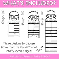 All About Me Poster | First Week of School Craft | Beginning of Year Activity - thumbnail 2 of 3