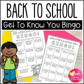 Back to School Bingo - image 1 of 3