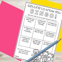 Back to School Bingo - thumbnail 3 of 3