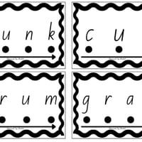 Set 2 Decode and Blend Phonics Cards (M D G O C K CK E U R) Decodable words and non-sense words - thumbnail 5 of 5