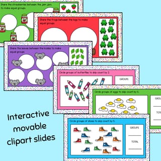 Year 1 Number Sense Activity Pack - Equal Groups & Skip Counting - image 4 of 5