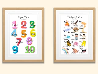 Te Reo Maori Educational Posters - image 2 of 5