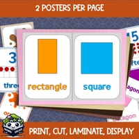 Early Learning Visual Displays: Numbers, Colours, Shapes in ENGLISH - thumbnail 5 of 5