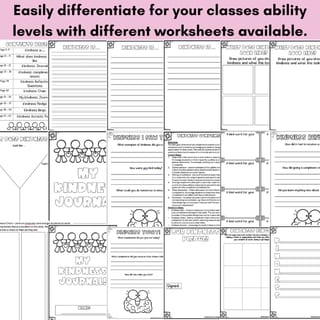 Student Wellbeing | Kindness Activity Pack | Lessons and Printable Worksheets! - image 3 of 3