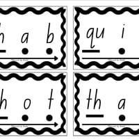 Set 4 Decode and Blend - Digraphs sh, ch, th(voiced), th(unvoiced), qu, ng, wh, ph, soft g, soft c - thumbnail 6 of 6
