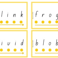 Decode and Blend Phonics Cards Initial Code Bundle - Decodable words and non-sense words - thumbnail 5 of 8